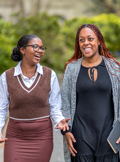 women happy and smiling